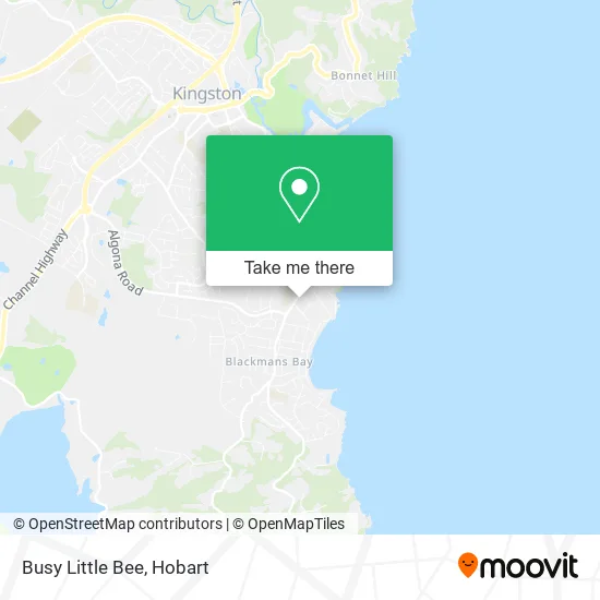 Busy Little Bee map