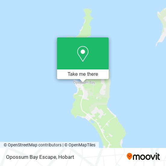 Mapa Opossum Bay Escape