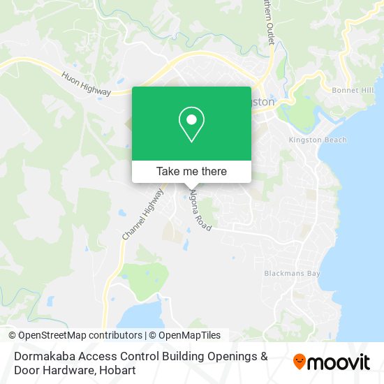 Dormakaba Access Control Building Openings & Door Hardware map