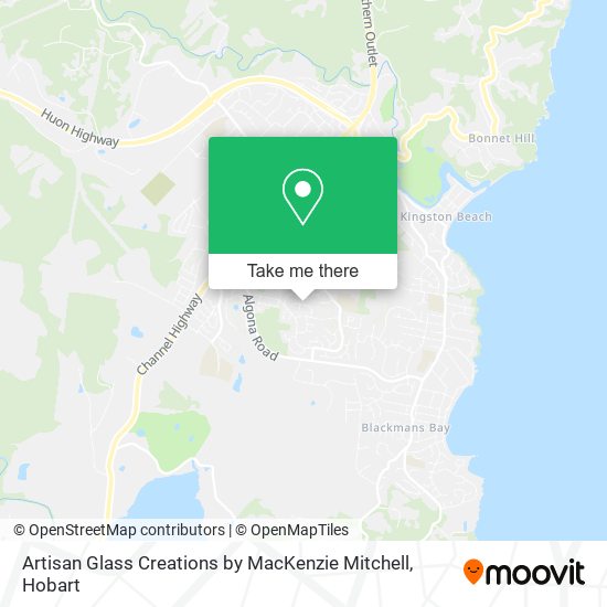 Artisan Glass Creations by MacKenzie Mitchell map