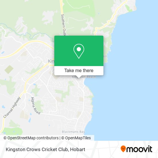 Kingston Crows Cricket Club map