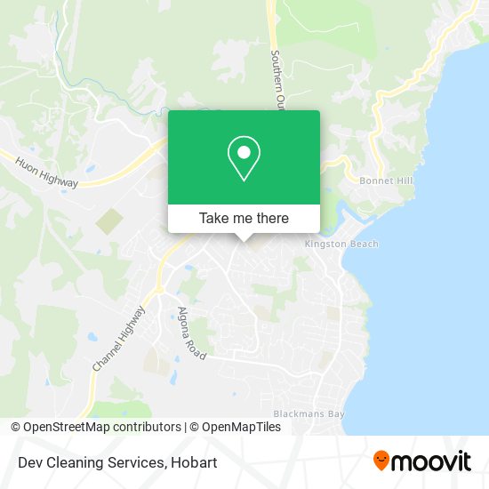 Dev Cleaning Services map