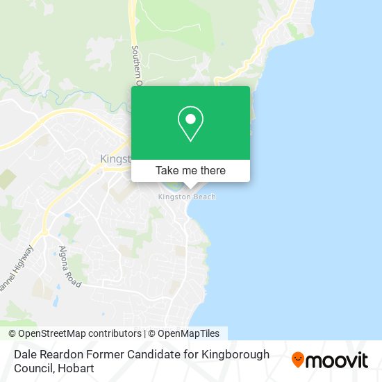 Mapa Dale Reardon Former Candidate for Kingborough Council