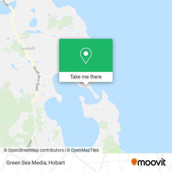 Green Sea Media map
