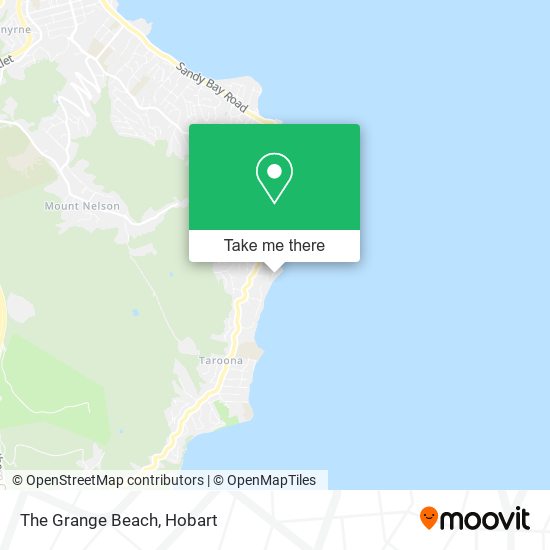 The Grange Beach map