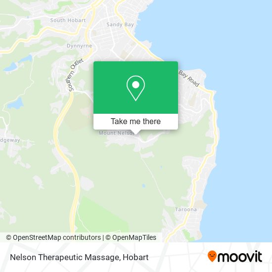 Nelson Therapeutic Massage map