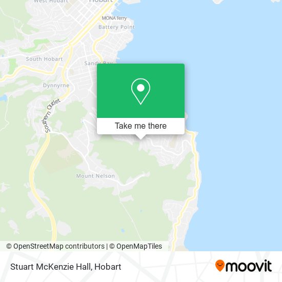Stuart McKenzie Hall map
