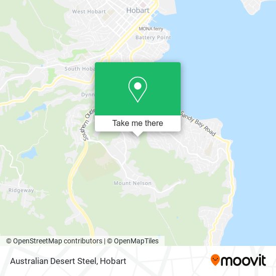 Australian Desert Steel map
