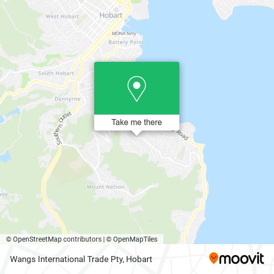 Wangs International Trade Pty map