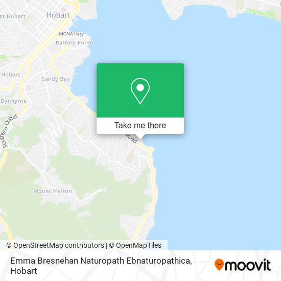 Emma Bresnehan Naturopath Ebnaturopathica map