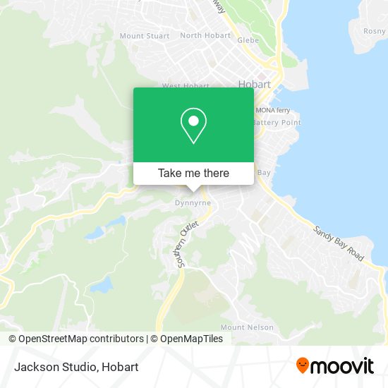 Jackson Studio map