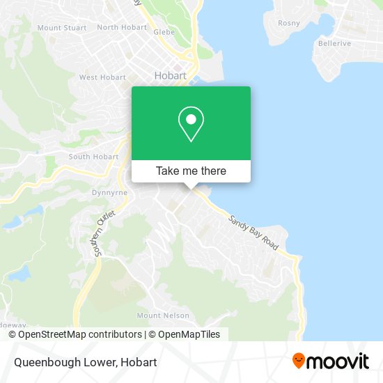 Queenbough Lower map