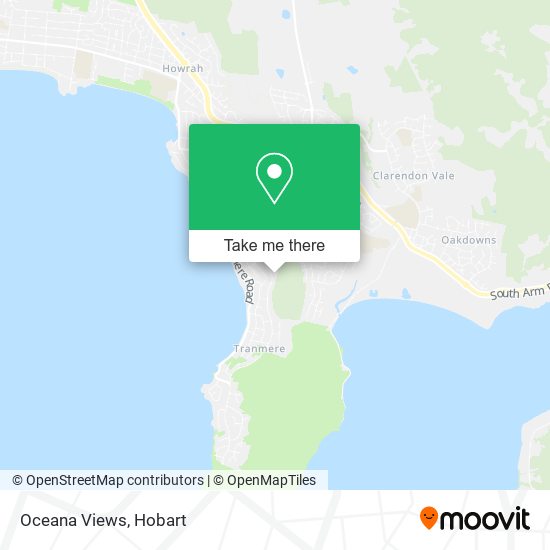 Oceana Views map