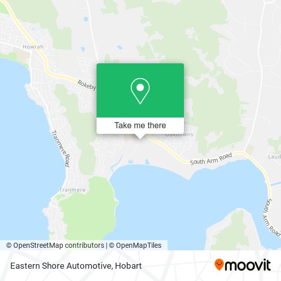 Eastern Shore Automotive map