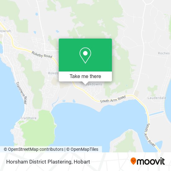 Horsham District Plastering map