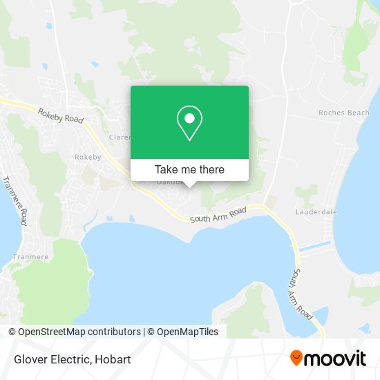 Glover Electric map