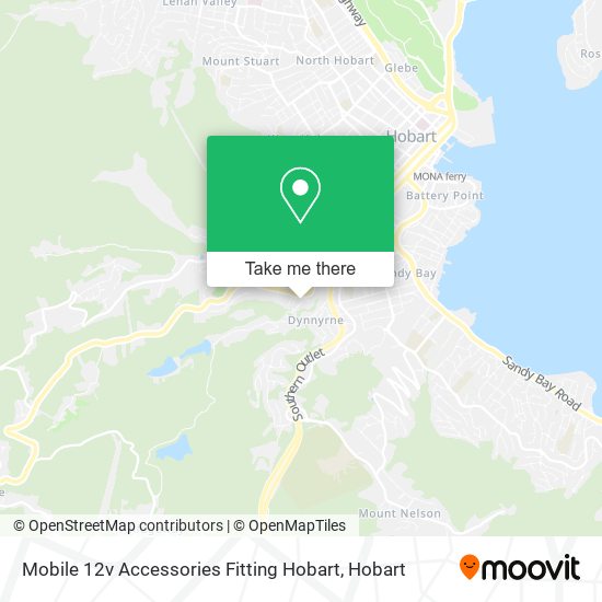 Mobile 12v Accessories Fitting Hobart map