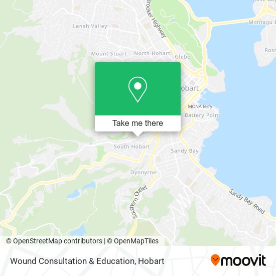 Wound Consultation & Education map