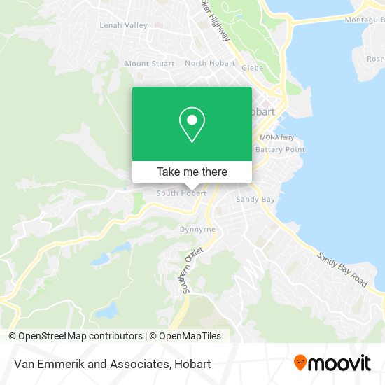 Van Emmerik and Associates map