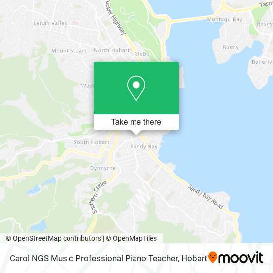 Carol NGS Music Professional Piano Teacher map