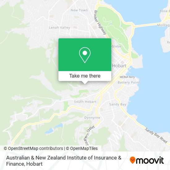 Mapa Australian & New Zealand Institute of Insurance & Finance