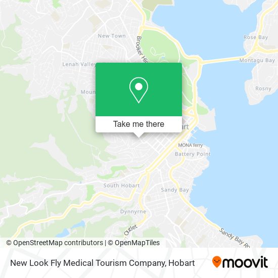 New Look Fly Medical Tourism Company map