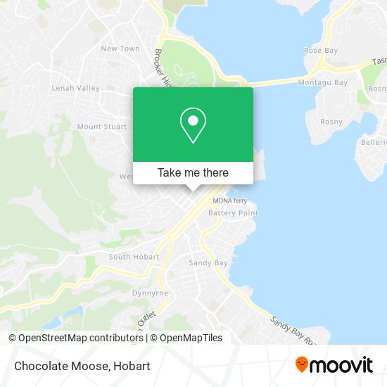 Chocolate Moose map