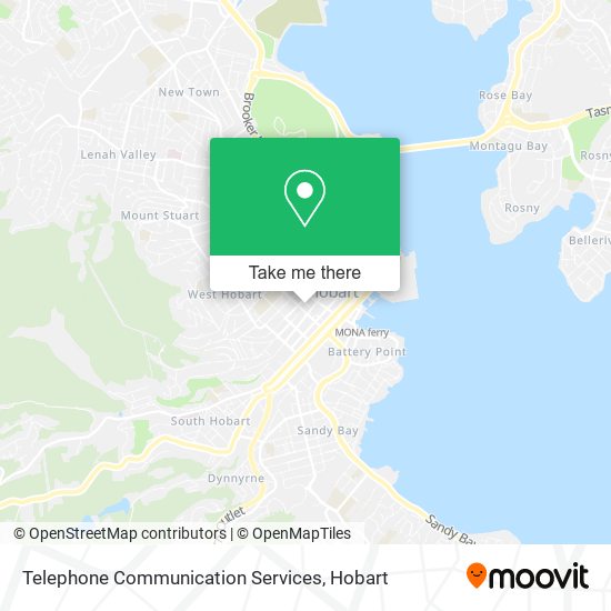 Telephone Communication Services map