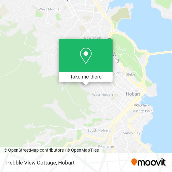 Pebble View Cottage map