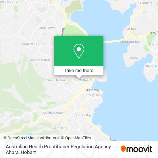 Australian Health Practitioner Regulation Agency Ahpra map