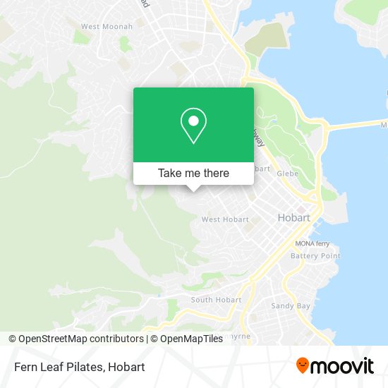 Fern Leaf Pilates map