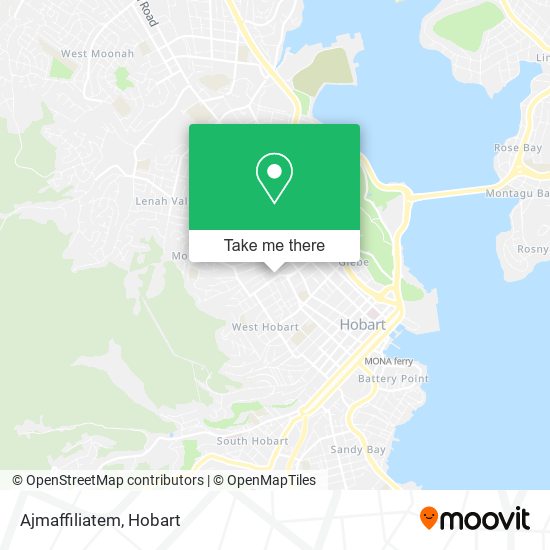 Ajmaffiliatem map