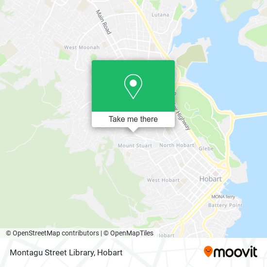 Montagu Street Library map