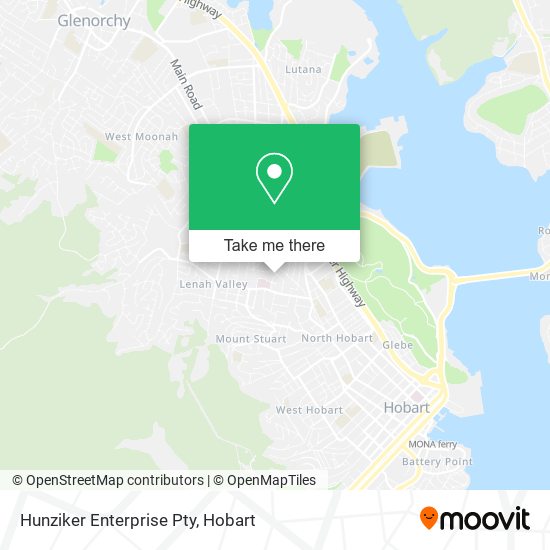 Hunziker Enterprise Pty map