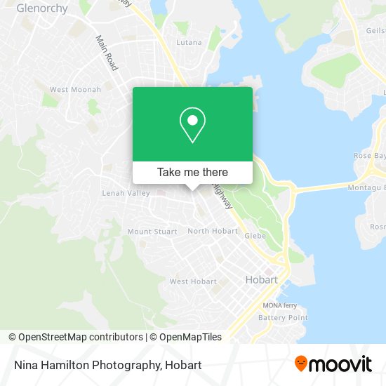 Nina Hamilton Photography map