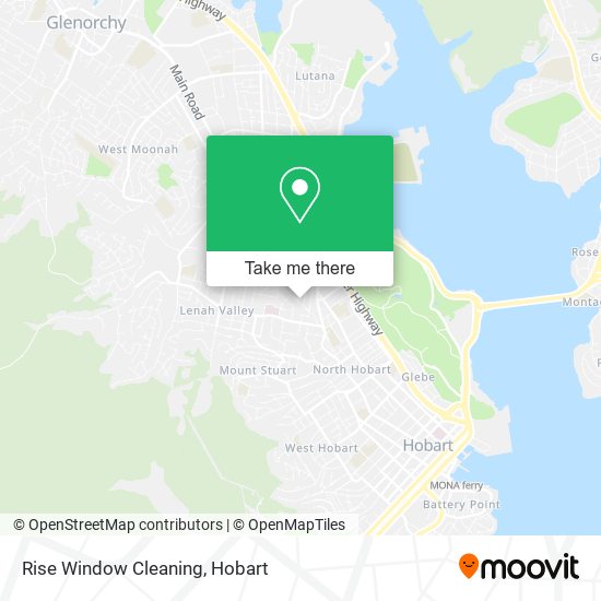 Rise Window Cleaning map