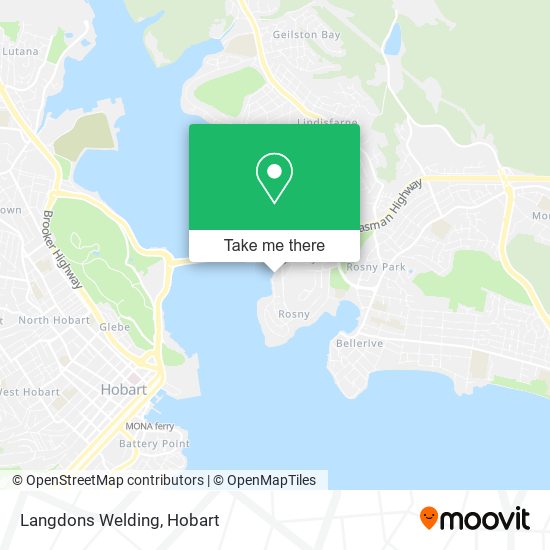 Langdons Welding map