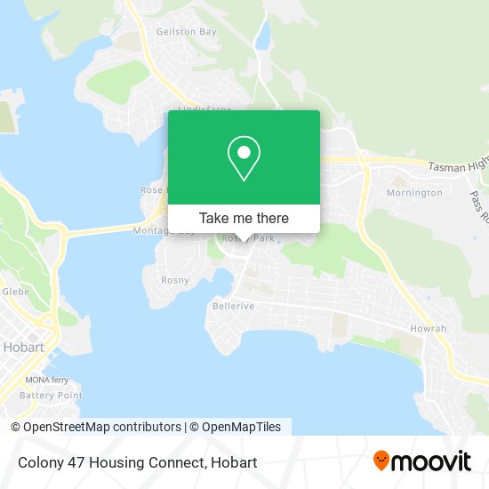 Colony 47 Housing Connect map