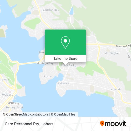 Care Personnel Pty map