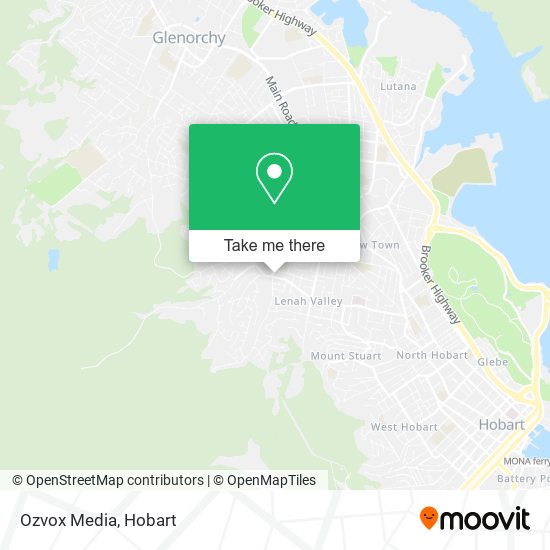 Ozvox Media map