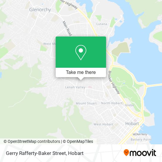 Gerry Rafferty-Baker Street map