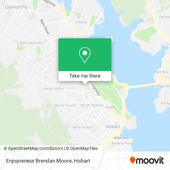 Enjopreneur Brendan Moore map