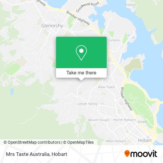 Mrs Taste Australia map