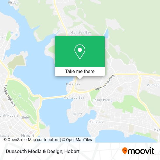 Duesouth Media & Design map