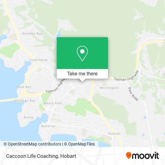 Caccoon Life Coaching map