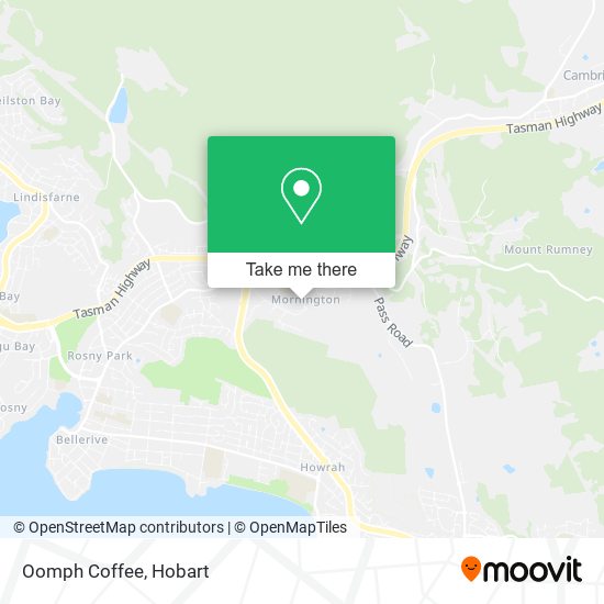 Oomph Coffee map