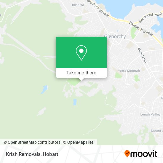 Mapa Krish Removals