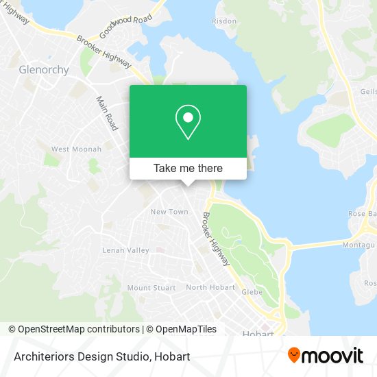 Architeriors Design Studio map