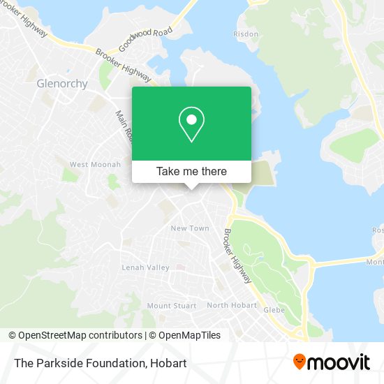 Mapa The Parkside Foundation