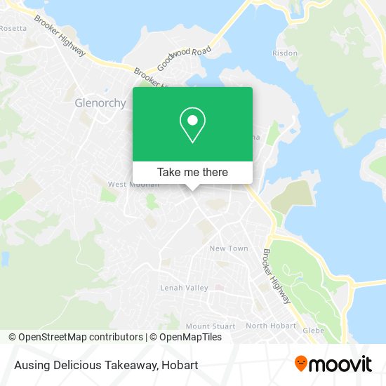 Mapa Ausing Delicious Takeaway